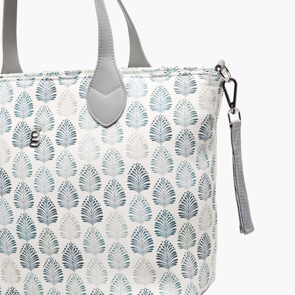 Giggles Printed Diaper Bag with Zip Closure
