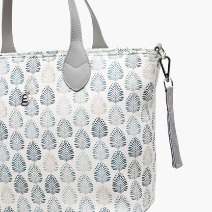 Giggles Printed Diaper Bag with Zip Closure