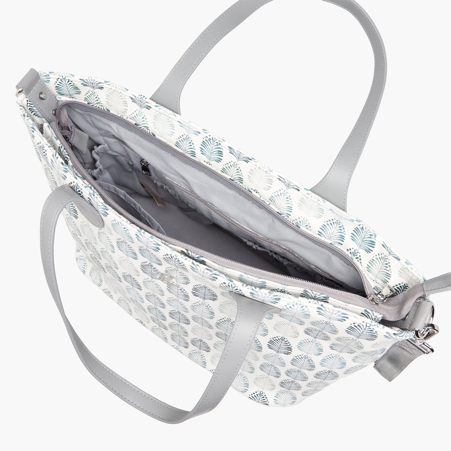 Giggles Printed Diaper Bag with Zip Closure