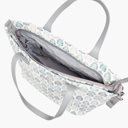 Giggles Printed Diaper Bag with Zip Closure