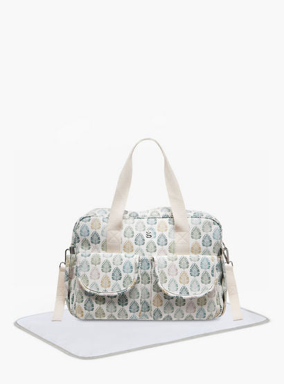 Giggles Printed Diaper Bag with Zip Closure-baby-gear-diaperbags-image-1