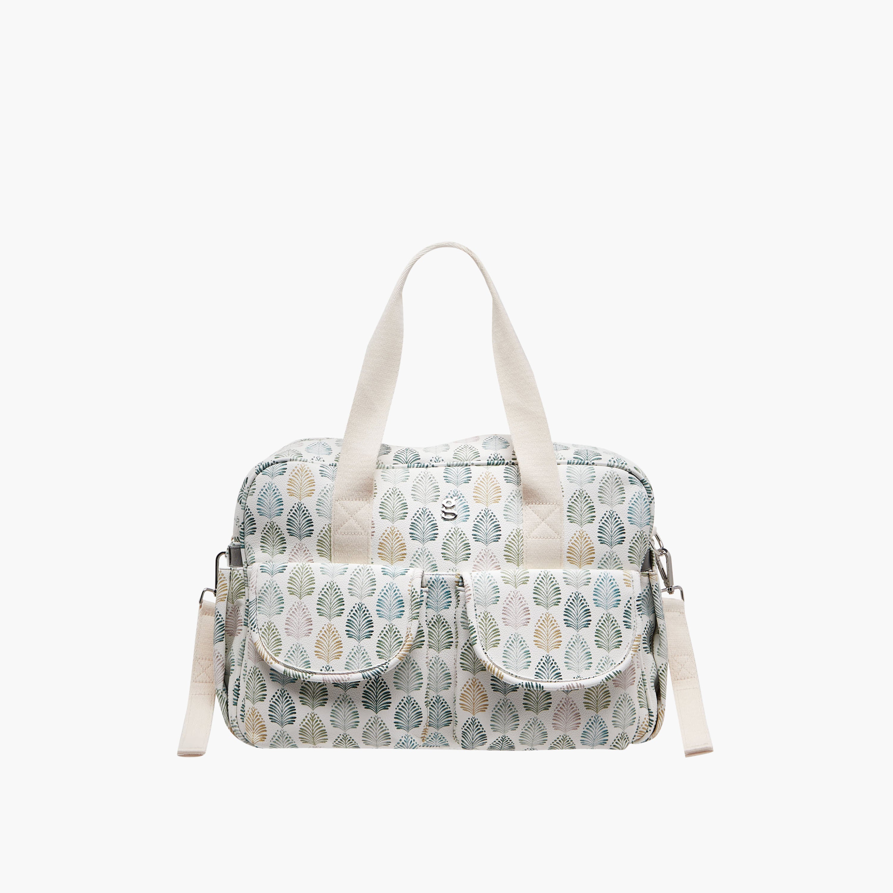 Giggles Printed Diaper Bag with Zip Closure