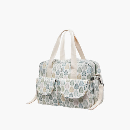 Giggles Printed Diaper Bag with Zip Closure