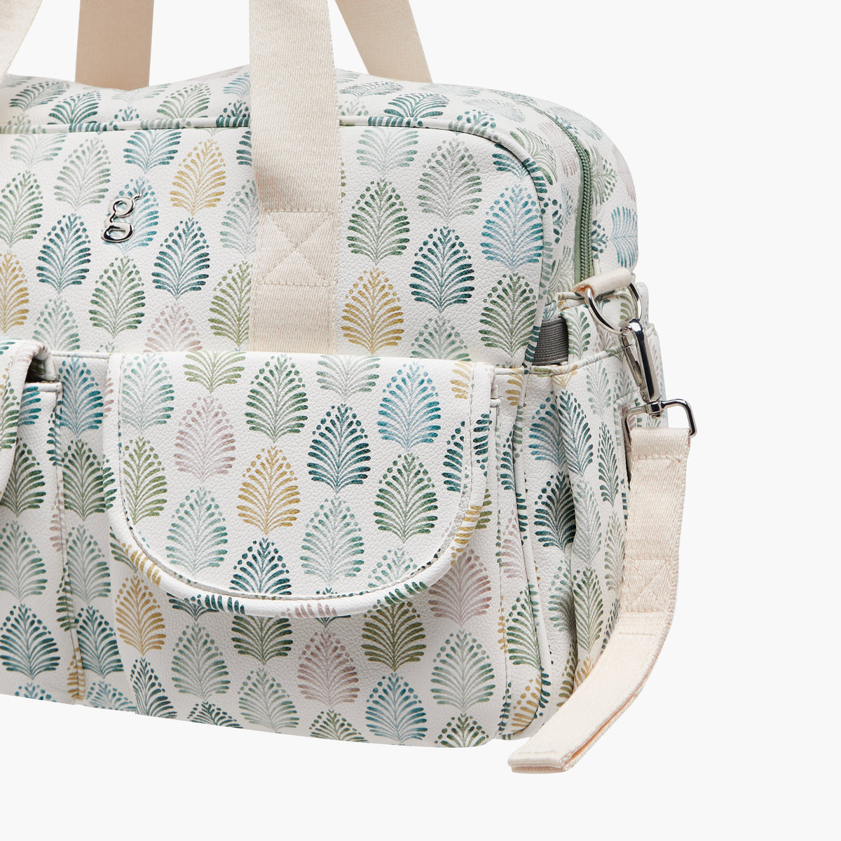 Giggles Printed Diaper Bag with Zip Closure