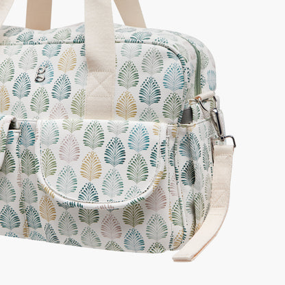 Giggles Printed Diaper Bag with Zip Closure