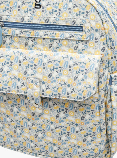 Giggles Printed Diaper Backpack with Adjustable Straps-baby-gear-diaperbags-image-6