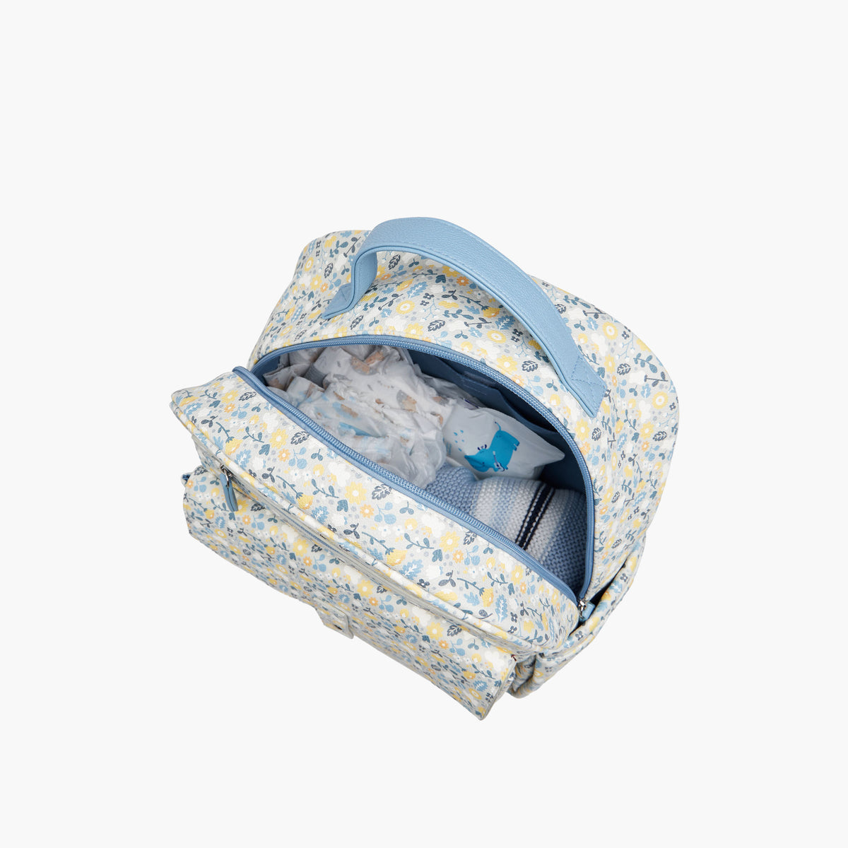 Giggles Printed Diaper Backpack with Adjustable Straps