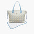 Giggles Floral Print Diaper Bag with Changing Mat
