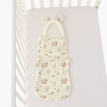 Juniors Baby Sleeping Bag with Hot Air Balloon Print - 0 Months+ color swatch