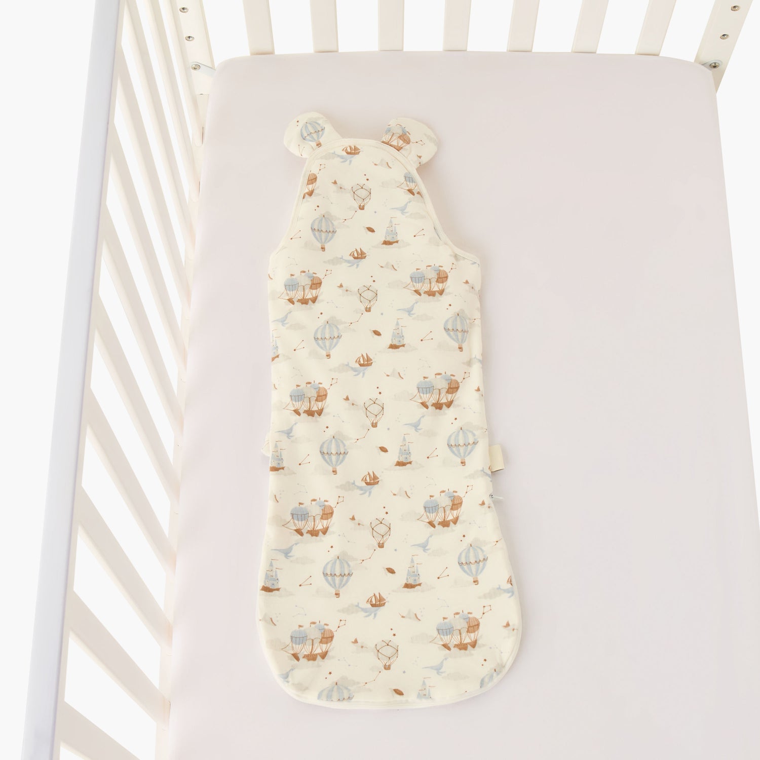 Juniors Baby Sleeping Bag with Hot Air Balloon Print - 0 Months+