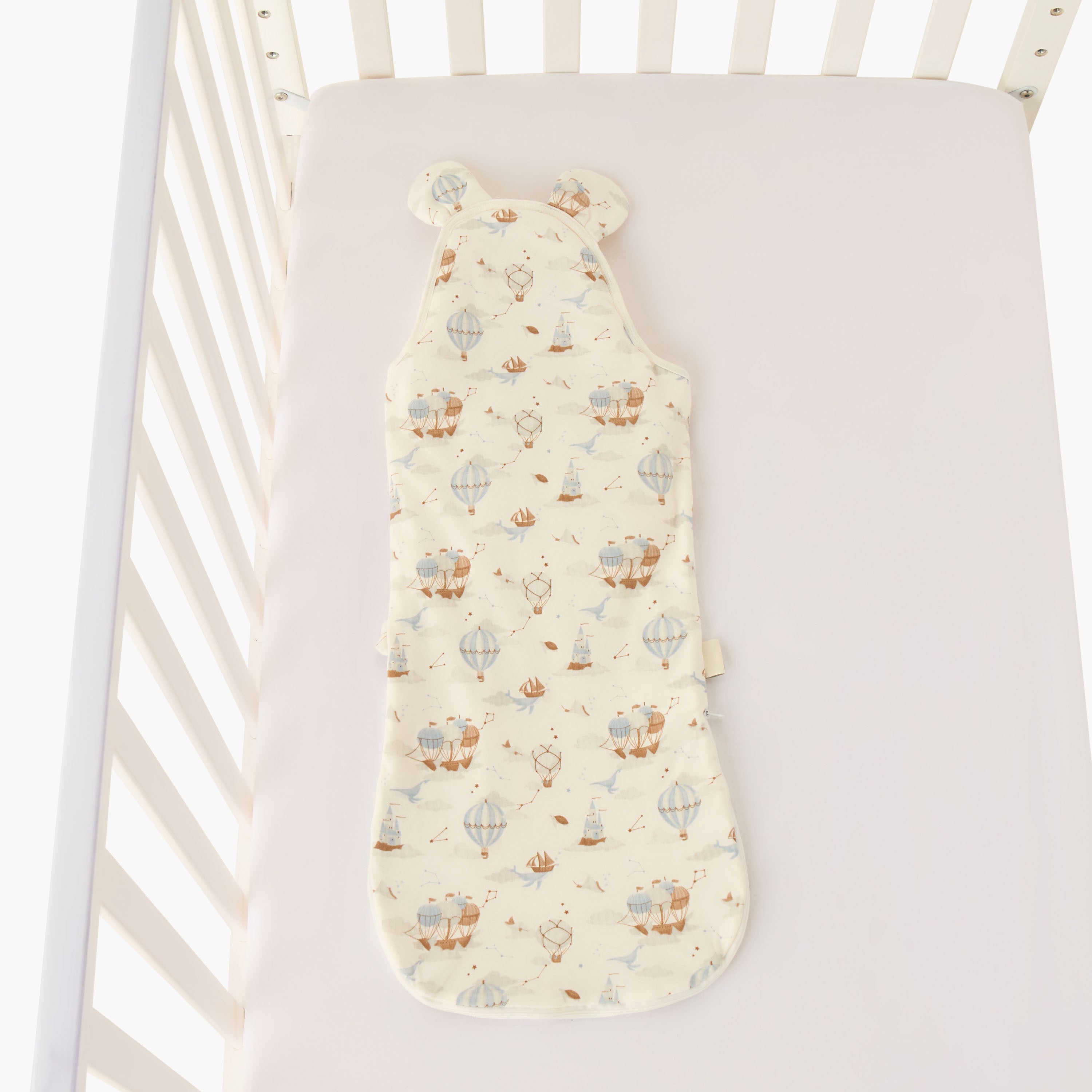 Juniors Baby Sleeping Bag with Hot Air Balloon Print - 0 Months+
