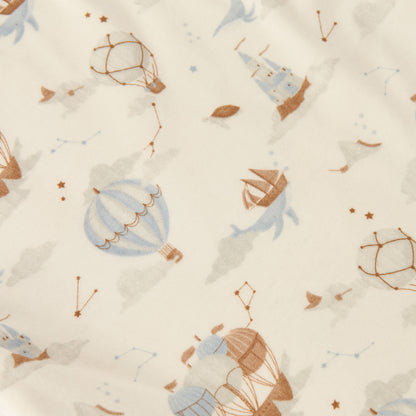 Juniors Baby Sleeping Bag with Hot Air Balloon Print - 0 Months+