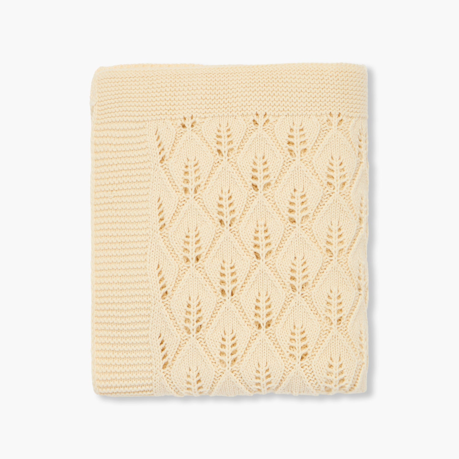 Giggles Receiving Blanket with Knitted Texture, 100x80 cm