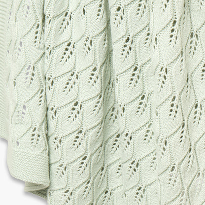 Giggles Receiving Blanket with Knitted Texture, 100x80 cm