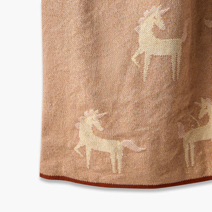 Juniors Blanket with Jacquard Knit, 80x100 cm