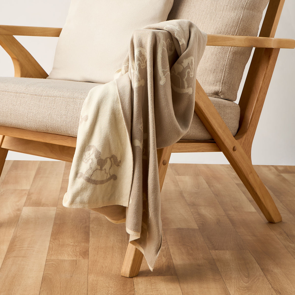 Juniors Blanket with Jacquard Knit, 80x100 cm
