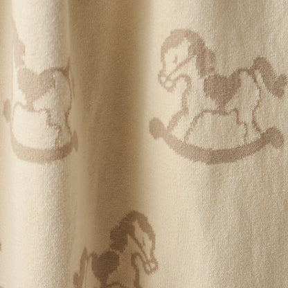 Juniors Blanket with Jacquard Knit, 80x100 cm
