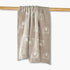 Juniors Blanket with Bear Print, 80x100 cm - Brown