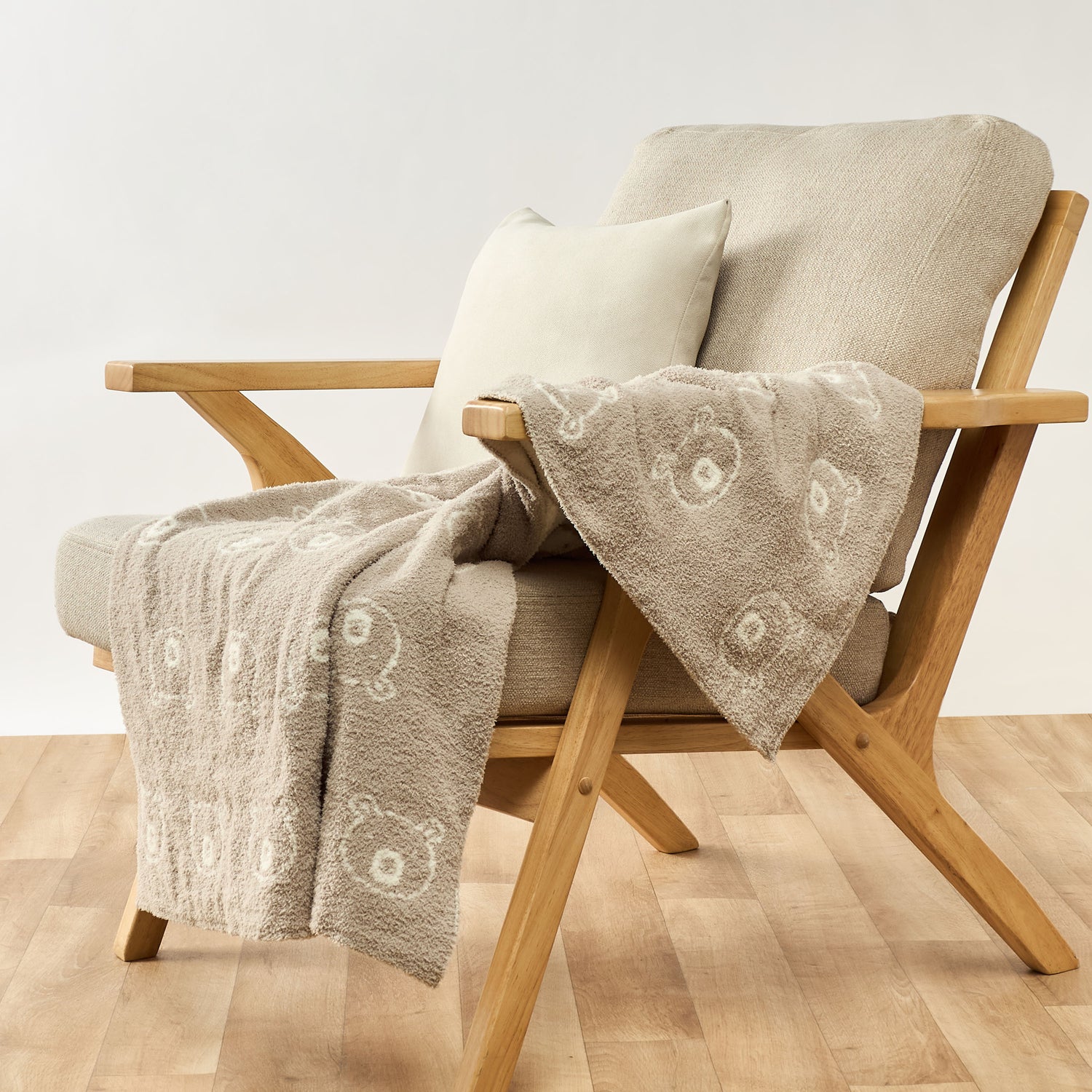 Juniors Blanket with Bear Print, 80x100 cm