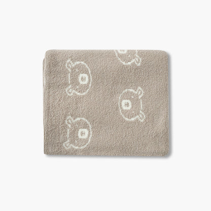 Juniors Blanket with Bear Print, 80x100 cm