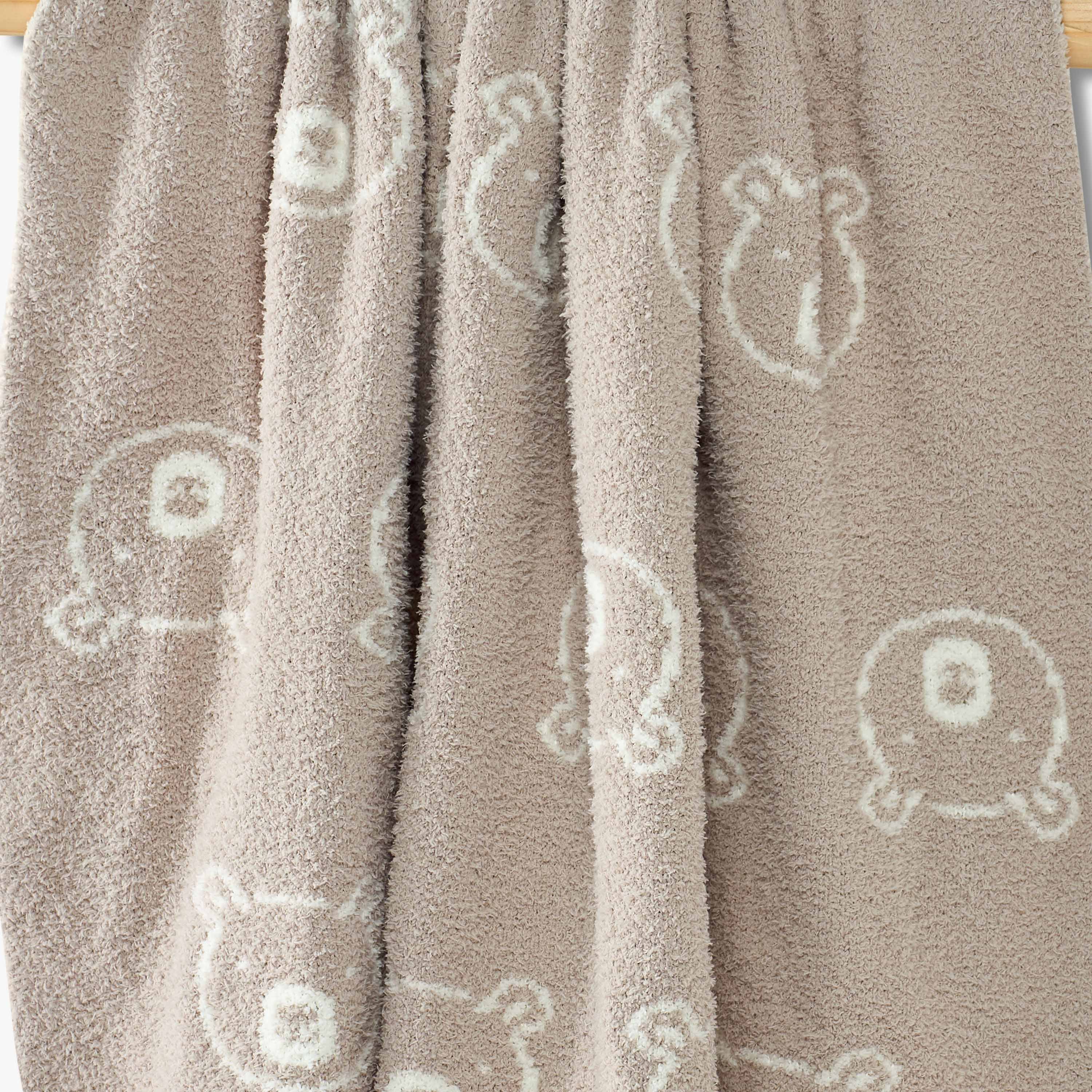 Juniors Blanket with Bear Print, 80x100 cm