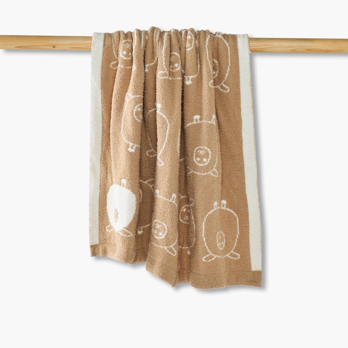 Juniors Blanket with Bear Print, 80x100 cm