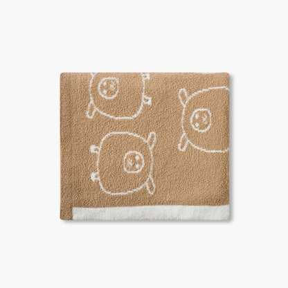 Juniors Blanket with Bear Print, 80x100 cm