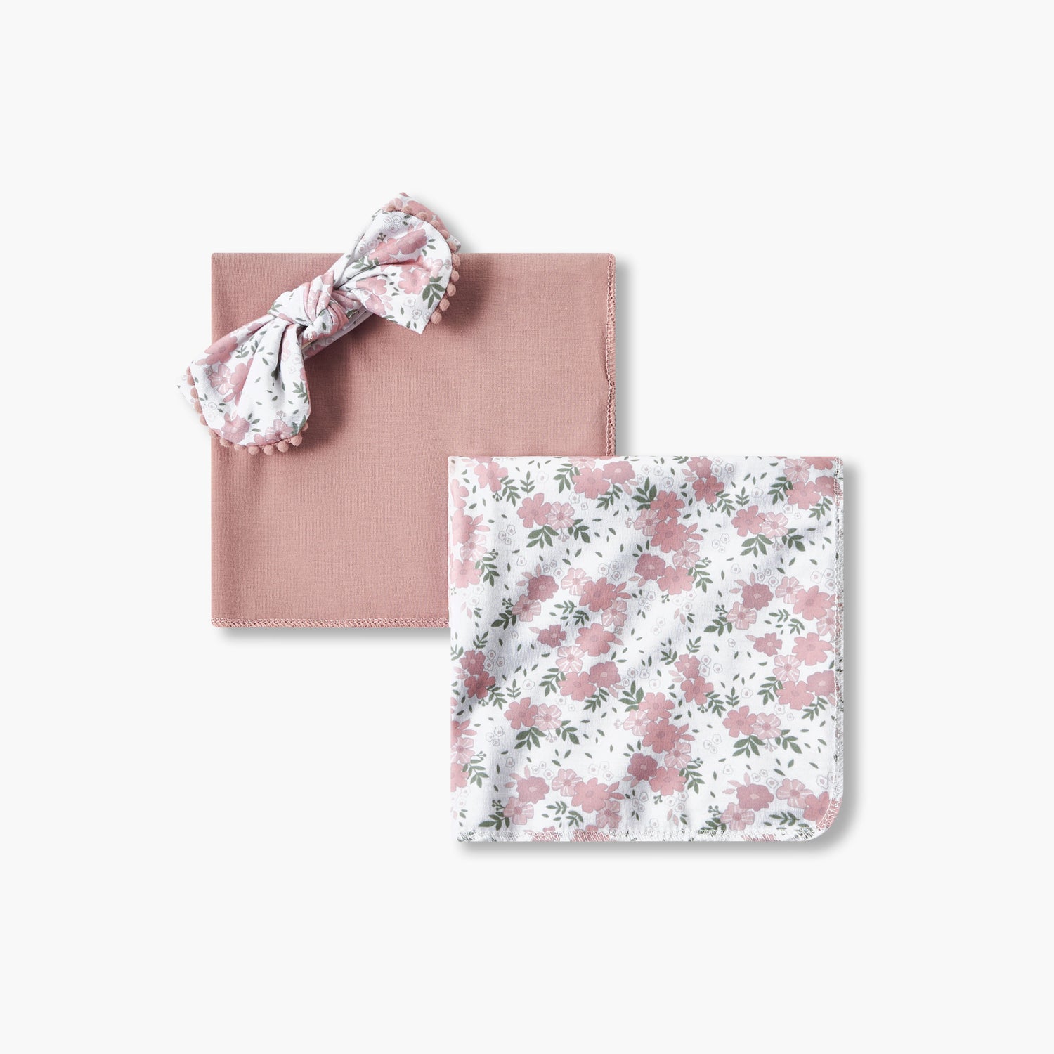 Set of 3 Juniors Baby Swaddle with Headband