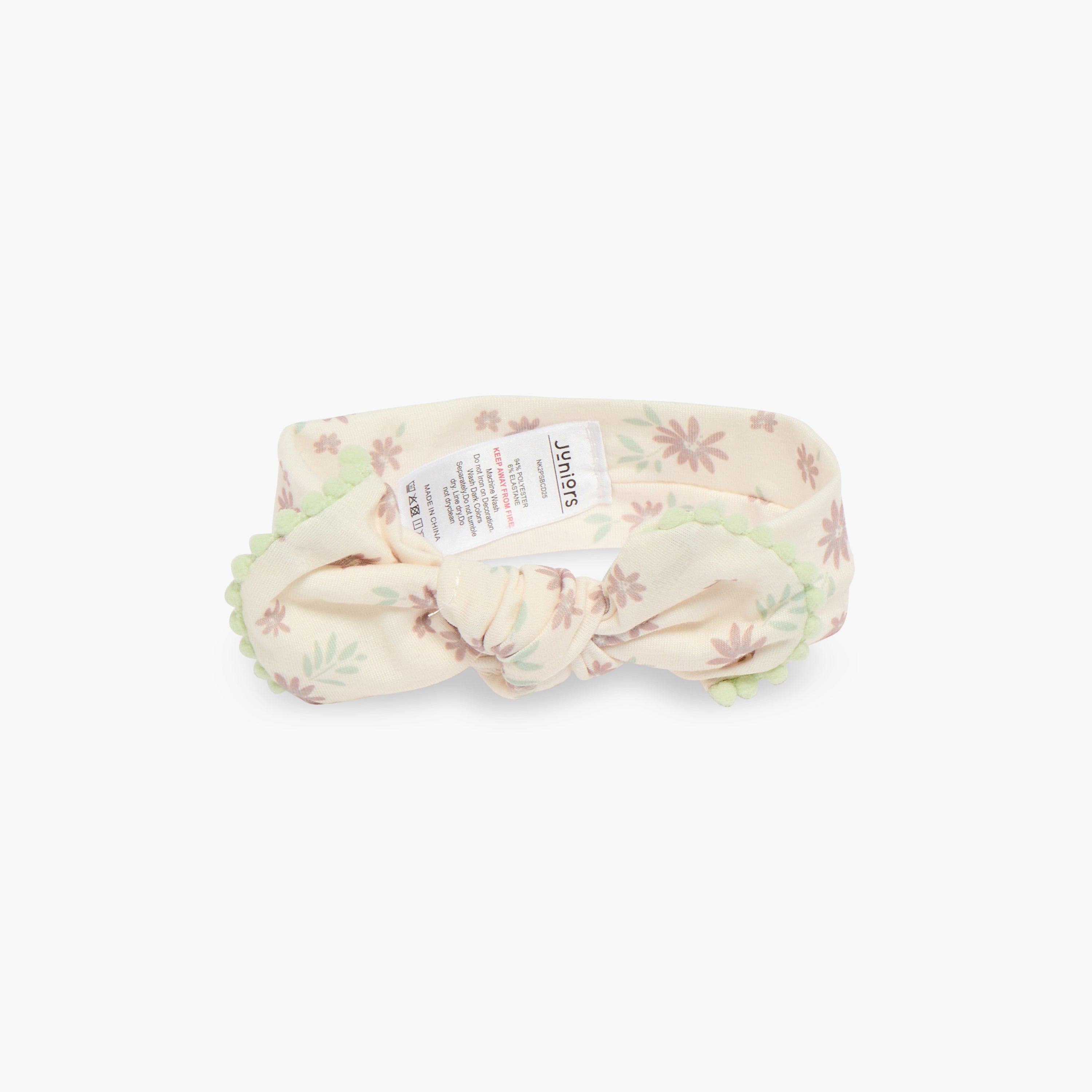 Set of 3 Juniors Baby Swaddle with Headband, 30x30 cm