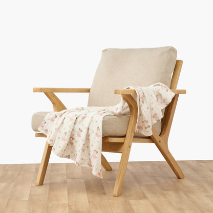 Pack of 4 Juniors Baby Swaddle with Assorted Print, 100x100 cm