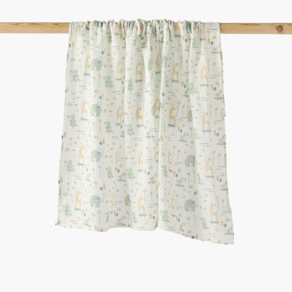 Juniors Baby Swaddle with Ballerina Print, 100x100 cm