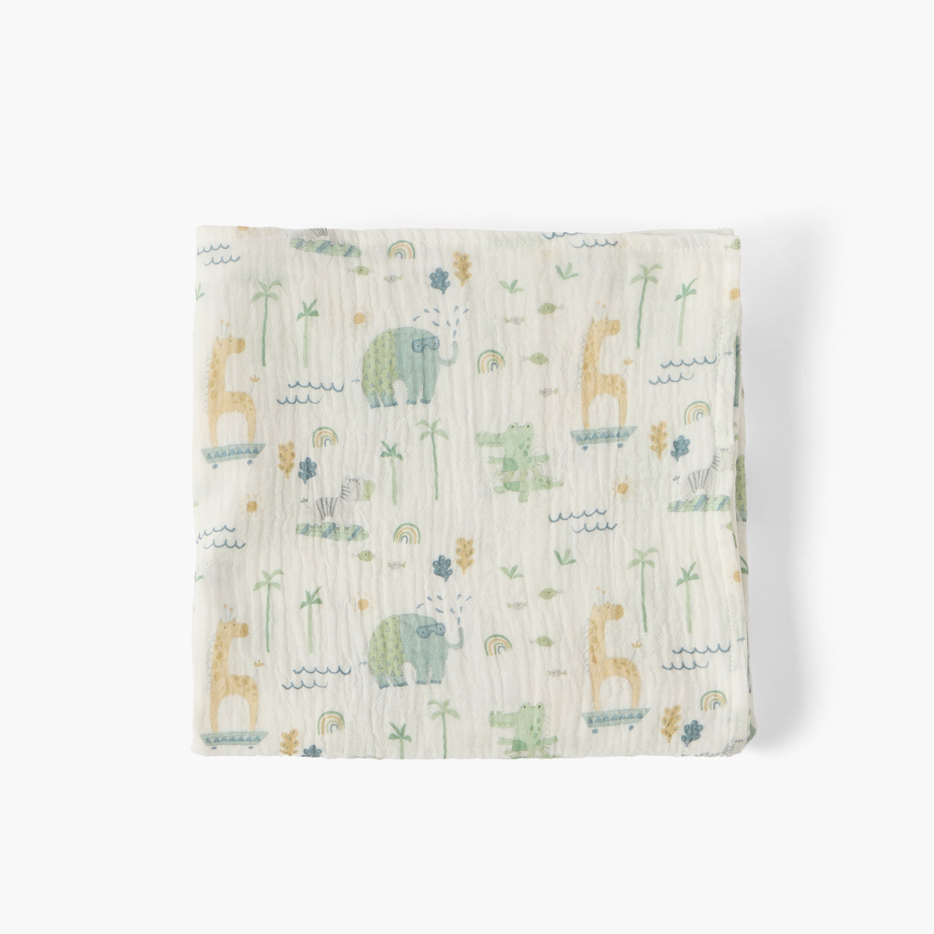 Juniors Baby Swaddle with Ballerina Print, 100x100 cm