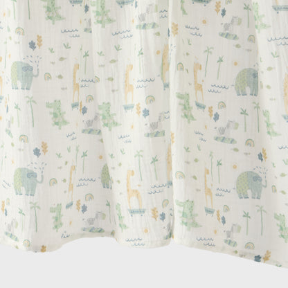 Juniors Baby Swaddle with Ballerina Print, 100x100 cm