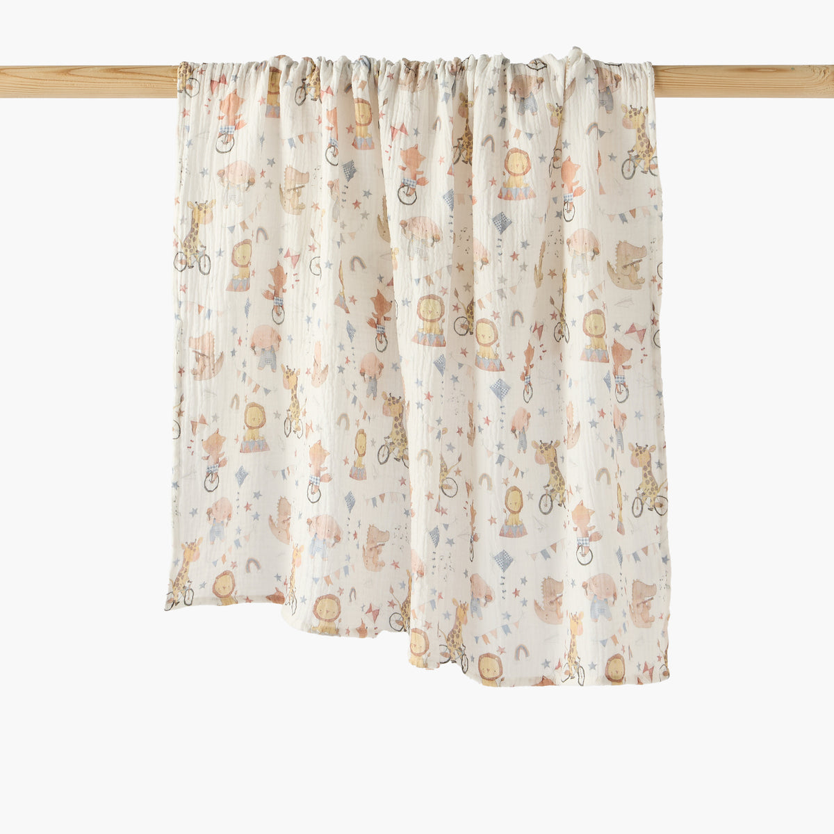 Juniors Baby Swaddle with Ballerina Print, 100x100 cm