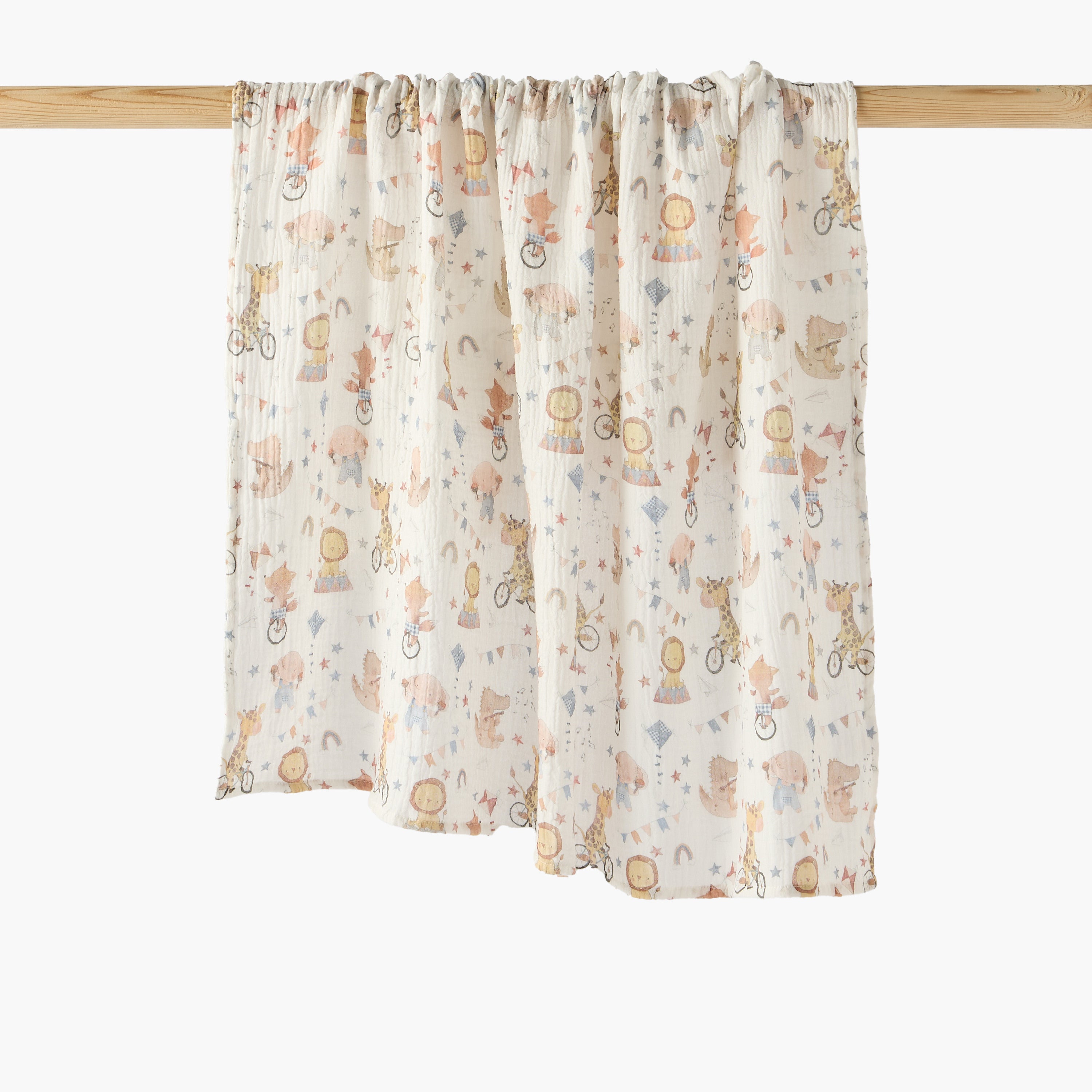 Juniors Baby Swaddle with Ballerina Print, 100x100 cm - Baby