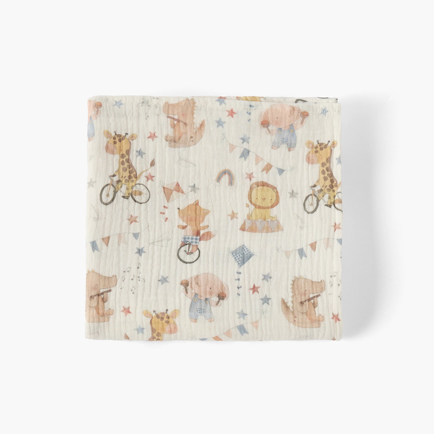 Juniors Baby Swaddle with Ballerina Print, 100x100 cm