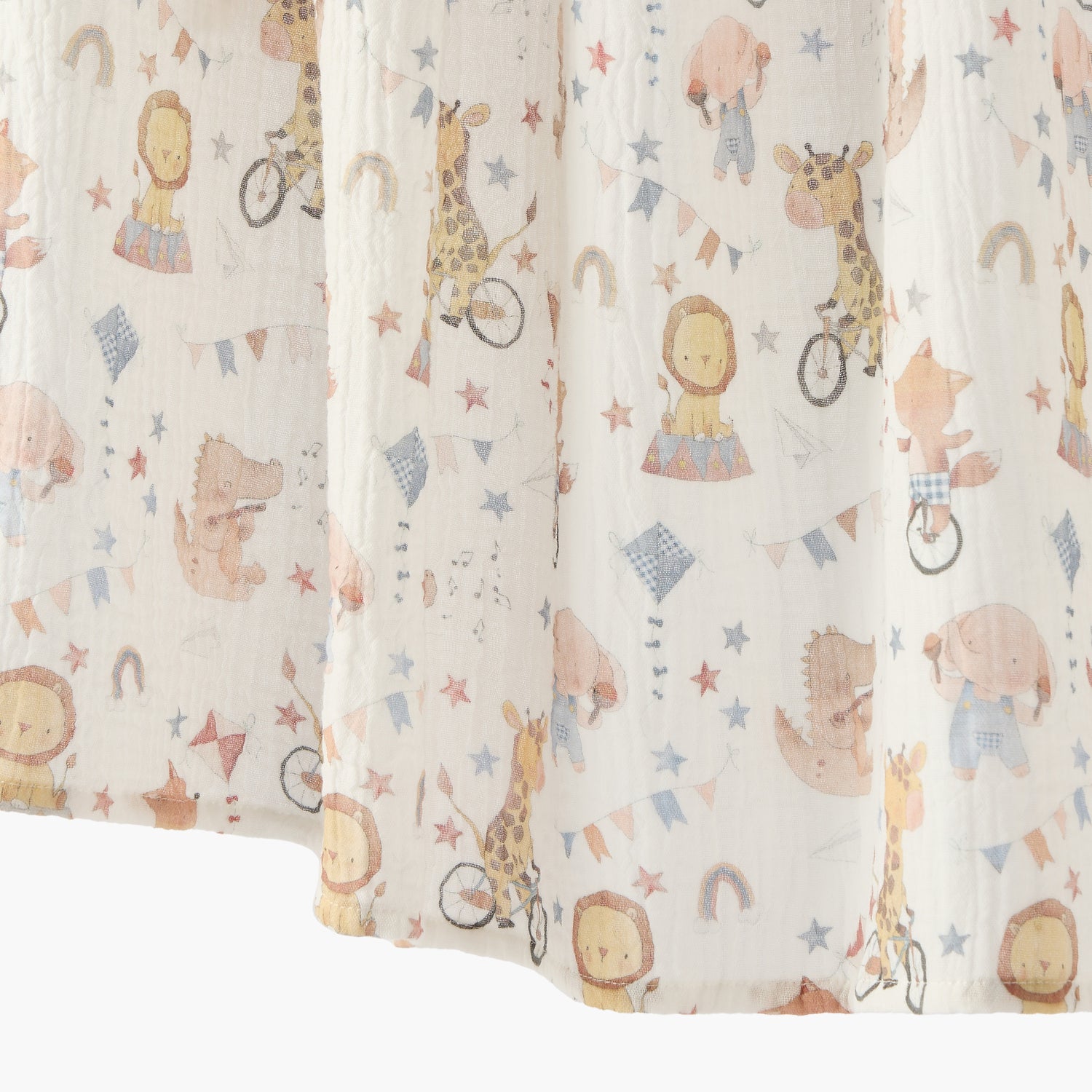Juniors Baby Swaddle with Ballerina Print, 100x100 cm