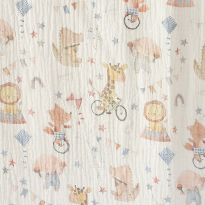 Juniors Baby Swaddle with Ballerina Print, 100x100 cm