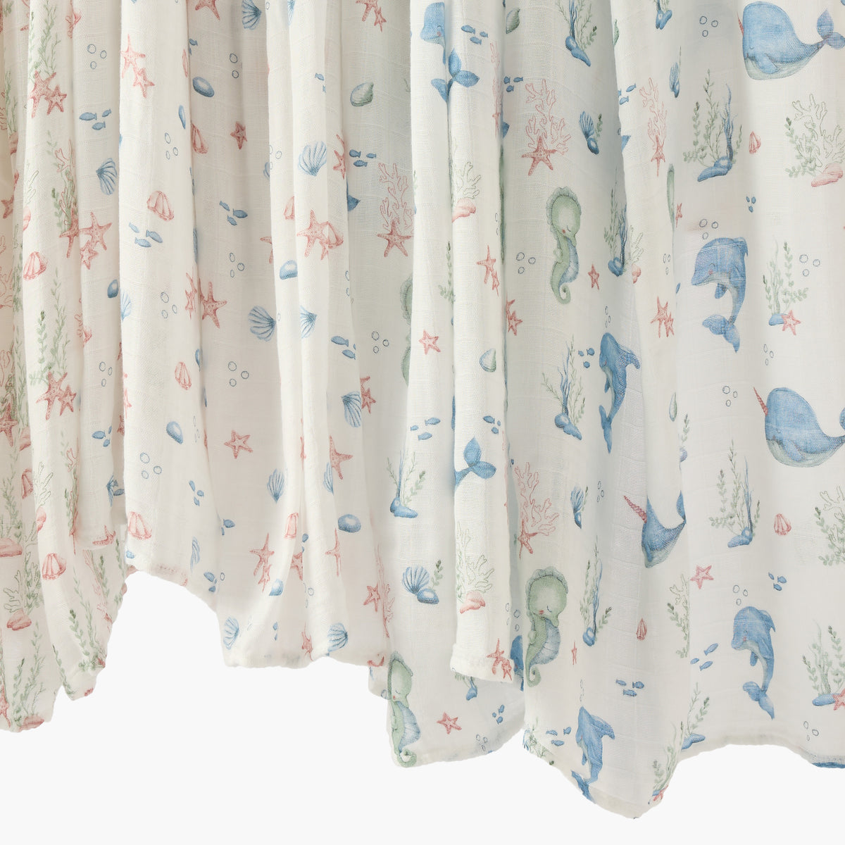 Pack of 3 Juniors Baby Swaddle with Print, 120x120 cm