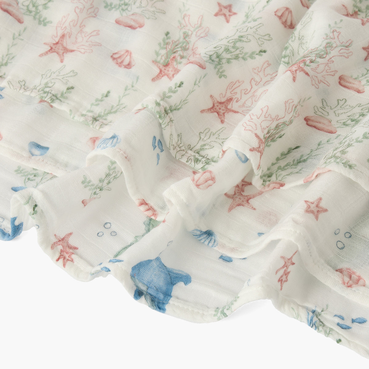 Pack of 3 Juniors Baby Swaddle with Print, 120x120 cm