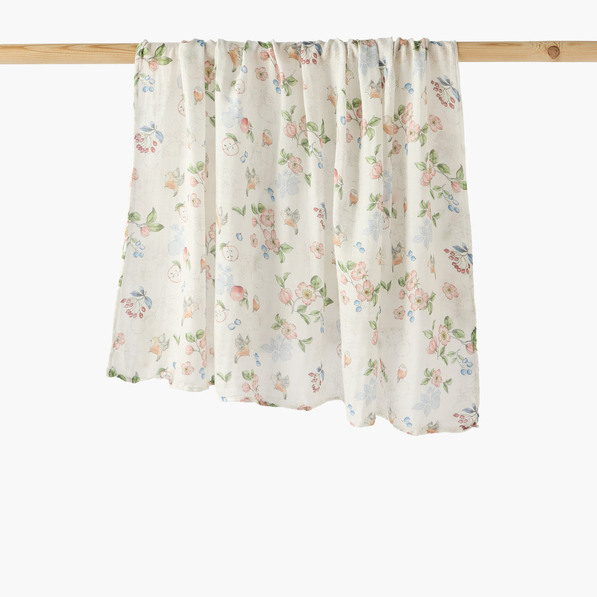 Juniors Baby Swaddle with Print, 120x120 cm