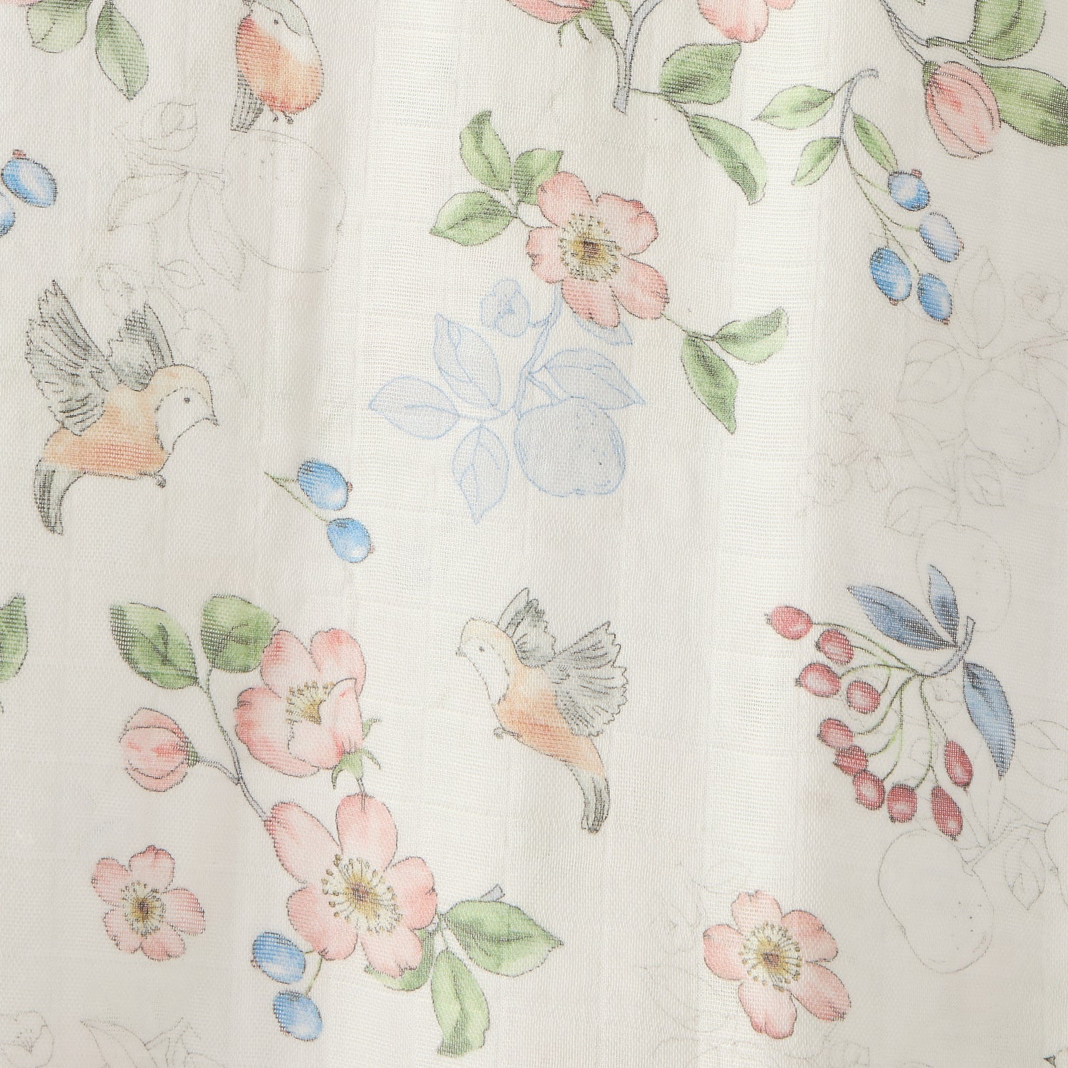 Juniors Baby Swaddle with Print, 120x120 cm