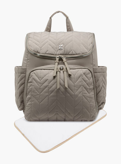 Giggles Freya Diaper Bag with Quilted Design-baby-gear-diaperbags-image-2