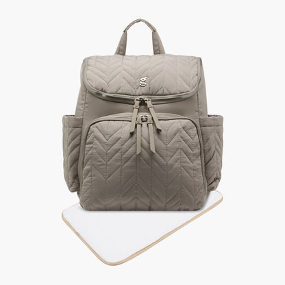 Giggles Freya Diaper Bag with Quilted Design