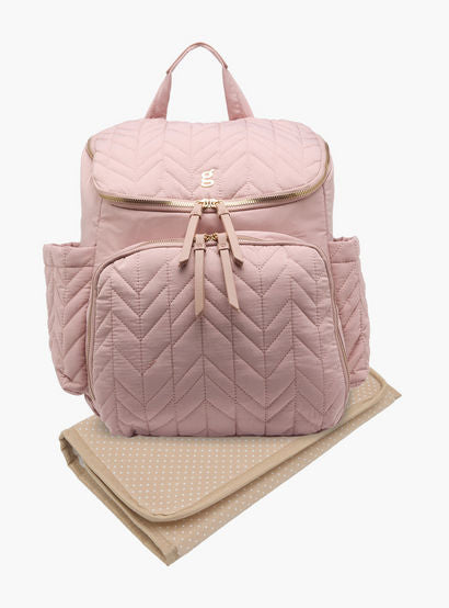 Giggles Freya Diaper Bag with Quilted Design-baby-gear-diaperbags-image-4