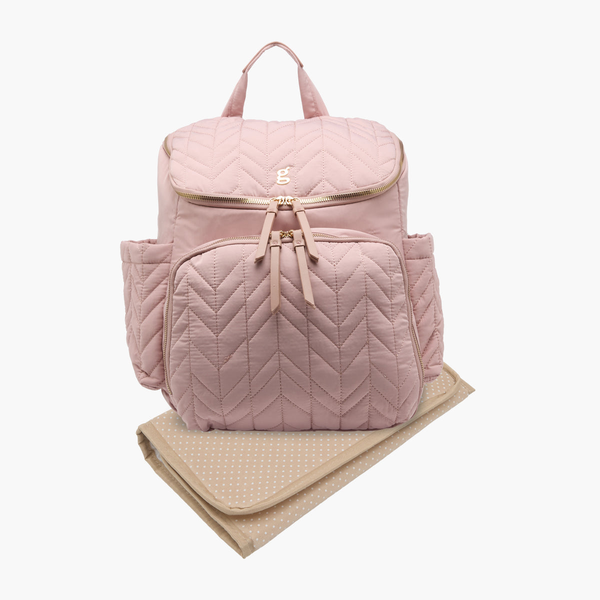 Giggles Freya Diaper Bag with Quilted Design