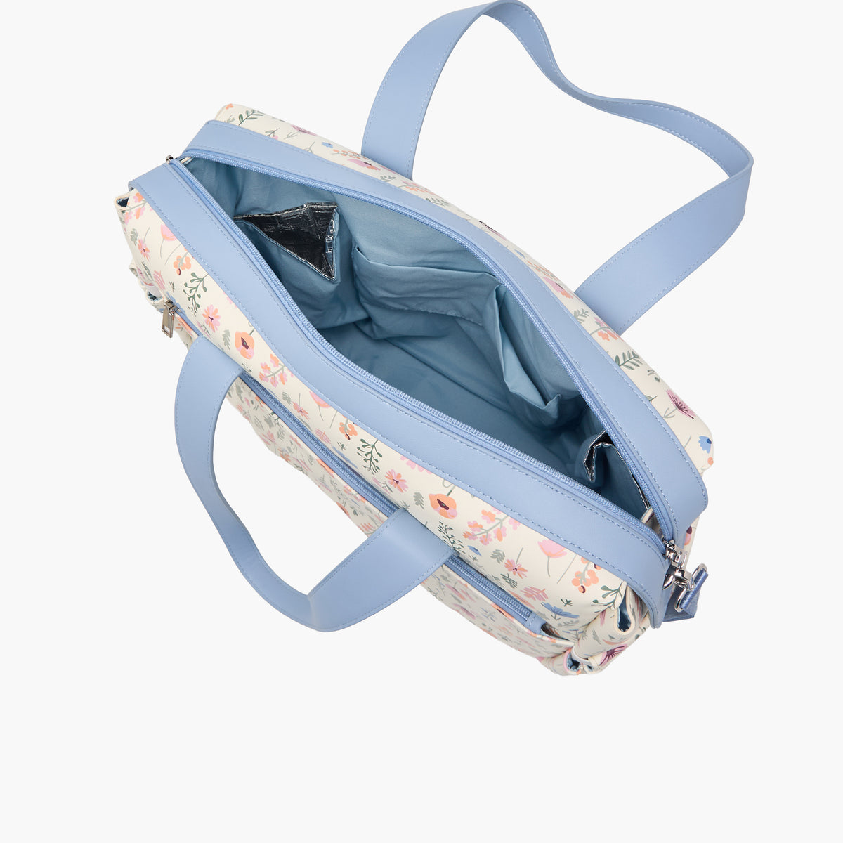 Giggles Flora Diaper Bag with Changing Mat