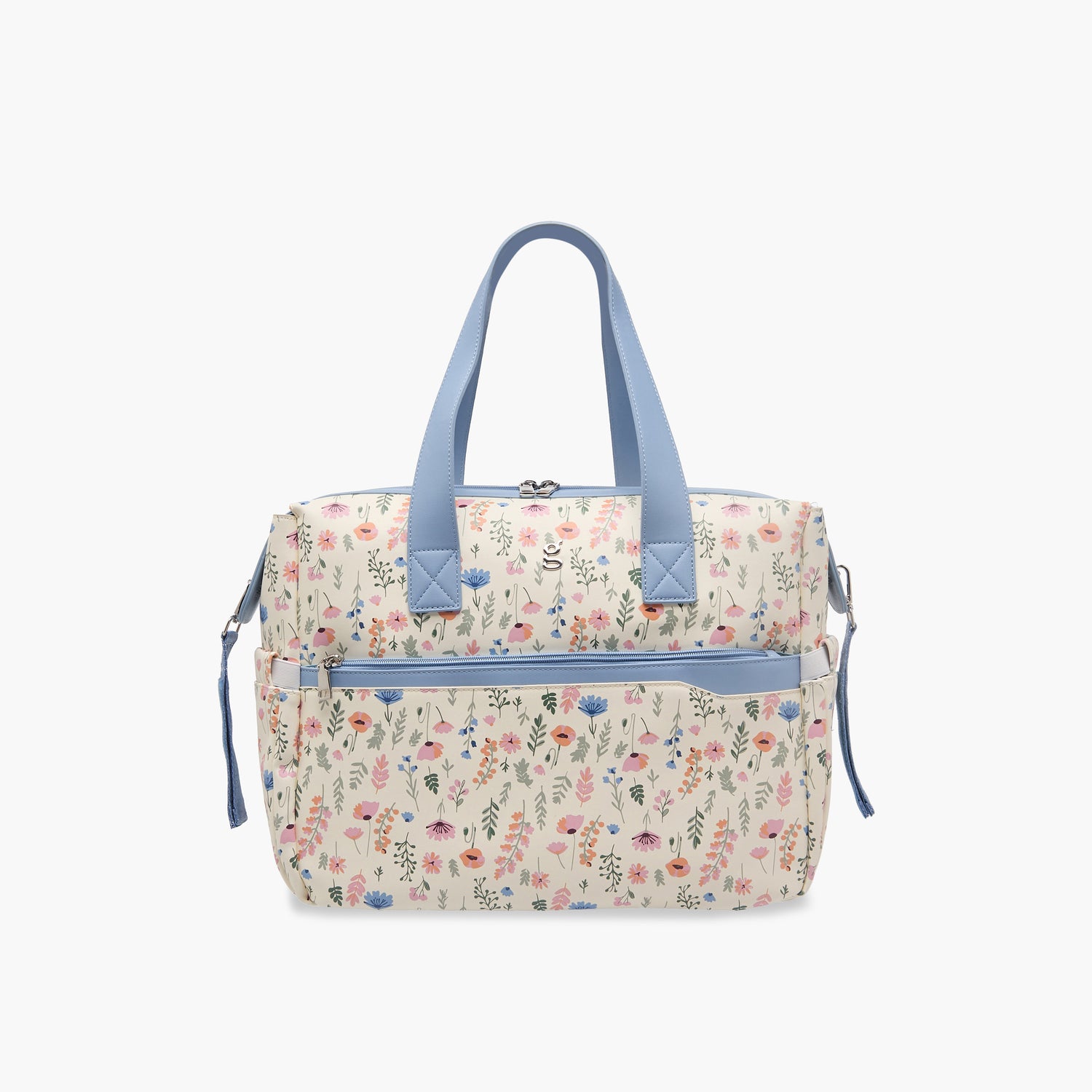 Giggles Flora Diaper Bag with Changing Mat