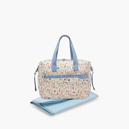 Giggles Flora Diaper Bag with Changing Mat