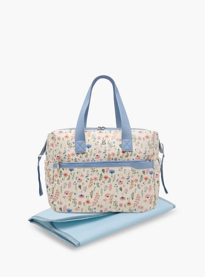 Giggles Flora Diaper Bag with Changing Mat-baby-gear-diaperbags-image-3